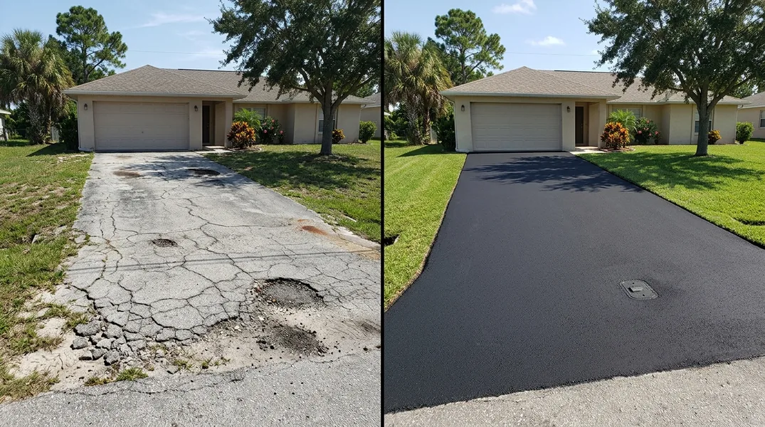 Result asphalt paving in Palm Bay - Palm Bay Asphalt Paving
